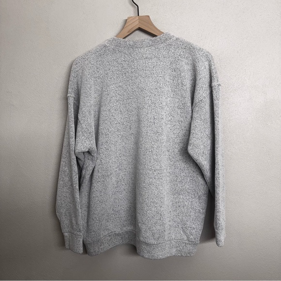 San Diego Scoop Neck Sweater Grey Size XL Y2K Style Long Sleeve - Good Condition - Picture 9 of 9